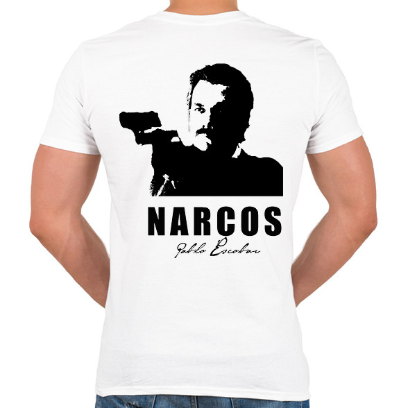 Narcos-Férfi V-nyakú póló