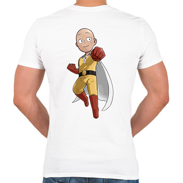 Saitama One  Punch Man-Férfi V-nyakú póló