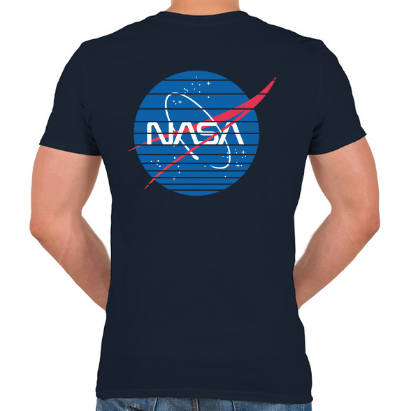 Nasa logo-Férfi V-nyakú póló