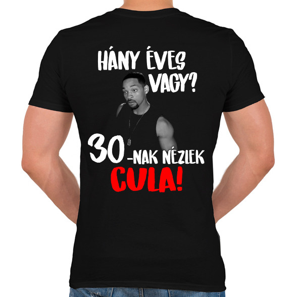 30-nak nézlek Cula!-Férfi V-nyakú póló