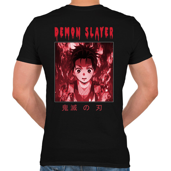 DEMON SLAYER-Férfi V-nyakú póló