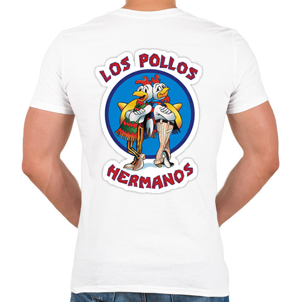 Los_Pollos_Hermanos-Férfi V-nyakú póló