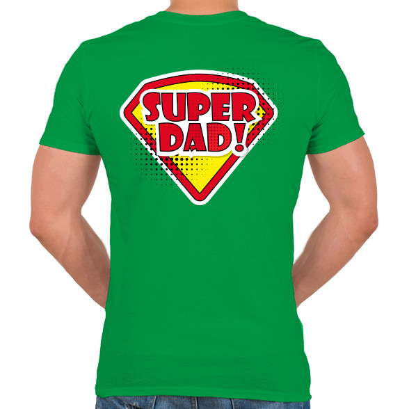 SuperDad!-Férfi V-nyakú póló