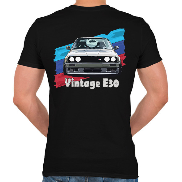 BMW E30-Férfi V-nyakú póló