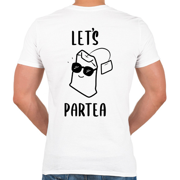 Let's ParTEA-Férfi V-nyakú póló