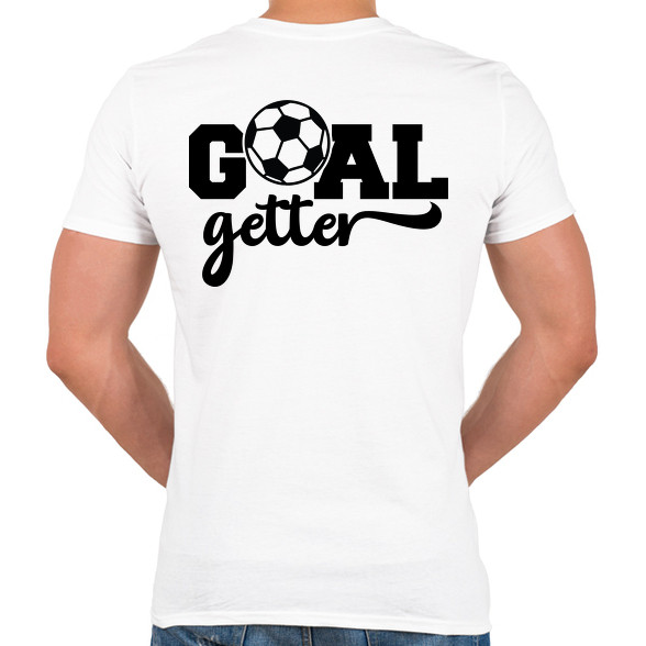 Goal getter-Férfi V-nyakú póló