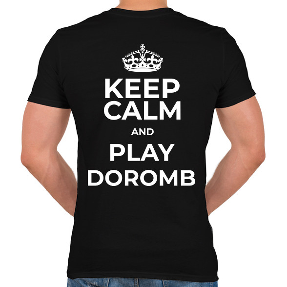 PLAY DOROMB-Férfi V-nyakú póló