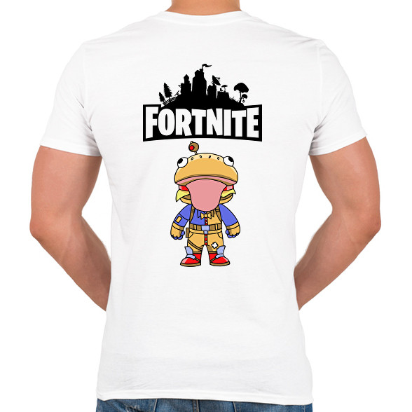 Fortnite Beef Boss-Férfi V-nyakú póló