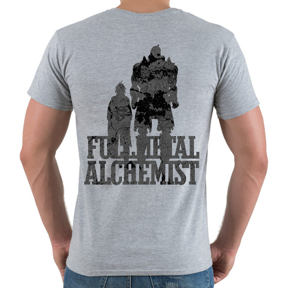 Fullmetal Alchemist-Férfi V-nyakú póló