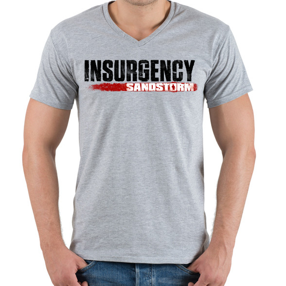 Insurgency - Sandstorm-Férfi V-nyakú póló