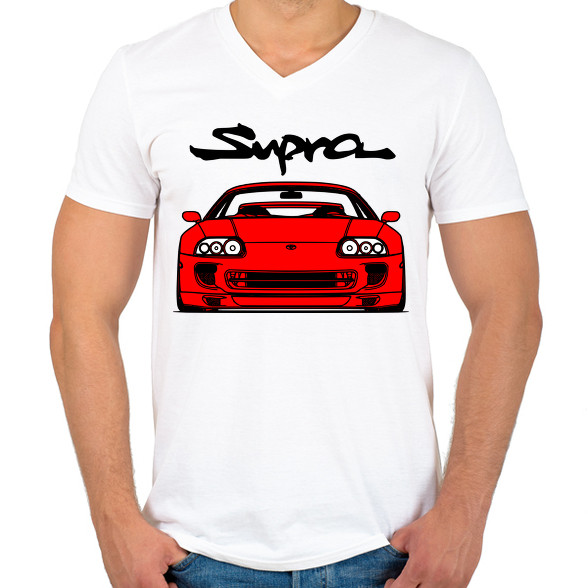 SUPRA MK4-Férfi V-nyakú póló