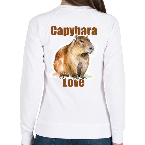 Capybara Love-Női pulóver