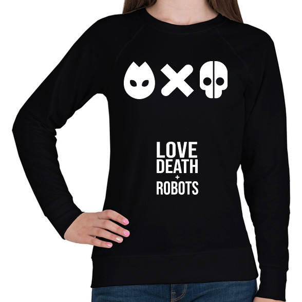 Love Death and Robots logo-Női pulóver