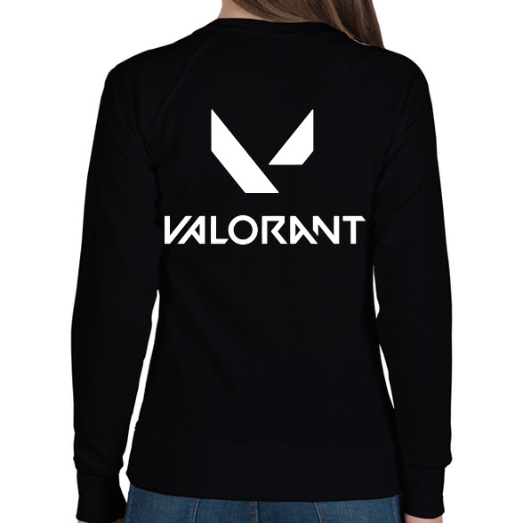 Valorant logo-Női pulóver