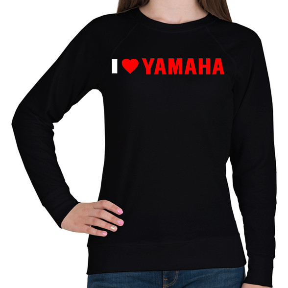 I love Yamaha-Női pulóver