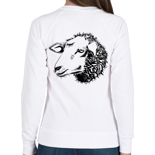 Sheep drawing-Női pulóver