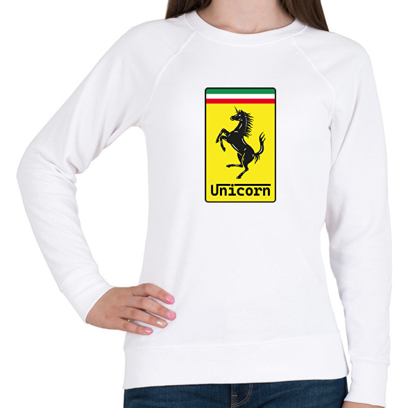 Unicorn - Ferrari-Női pulóver