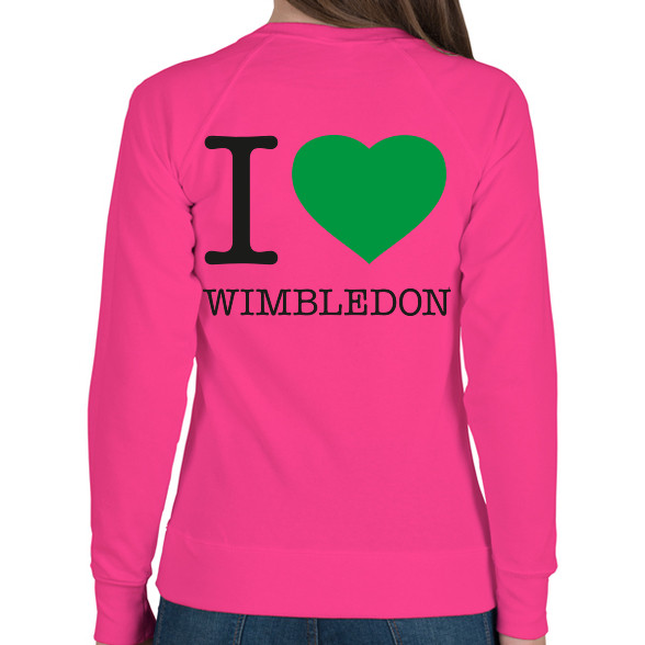 I love Wimbledon-Női pulóver