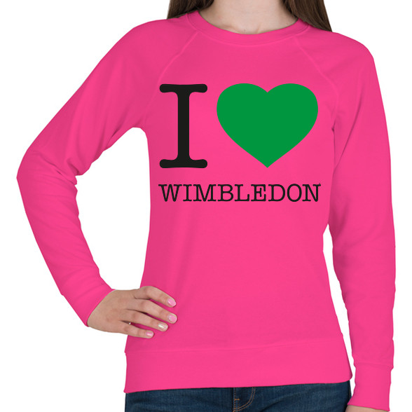 I love Wimbledon-Női pulóver