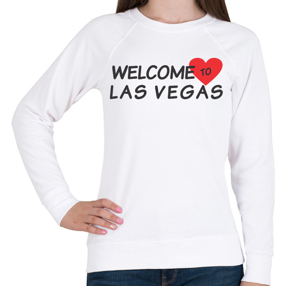 Welcome to Las Vegas-Női pulóver