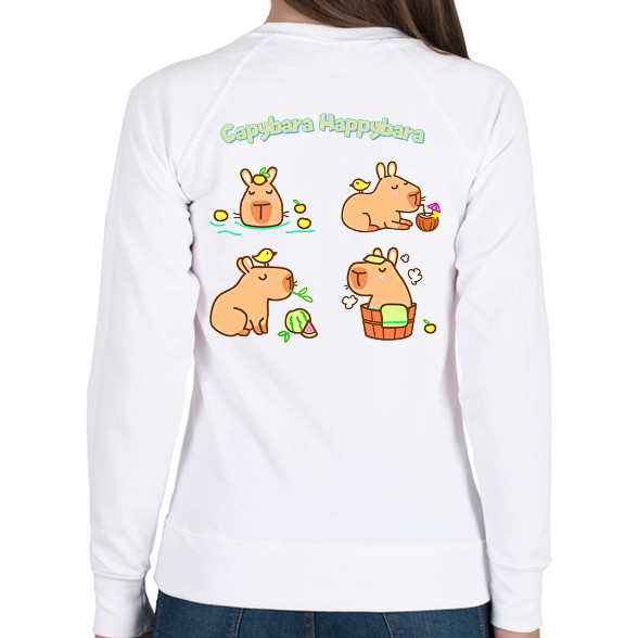 Capybara Happybara-Női pulóver