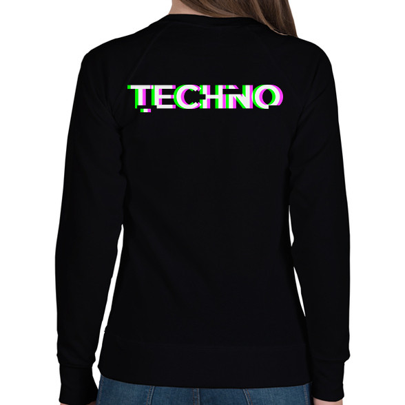 Techno-Női pulóver