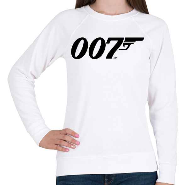 007 logo-Női pulóver