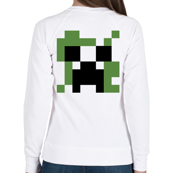 Creeper Minecraft-Női pulóver