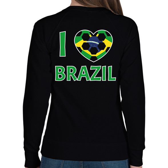 I love Brazil-Női pulóver