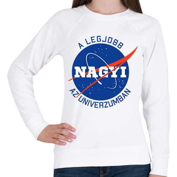 Nasa Nagymama-Női pulóver