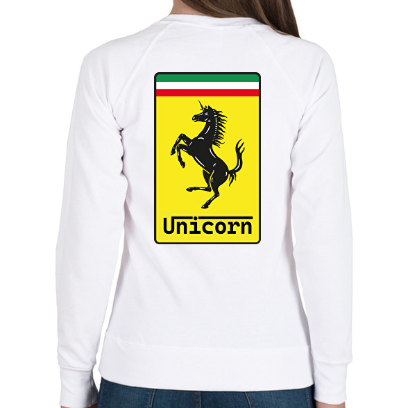 Unicorn - Ferrari-Női pulóver