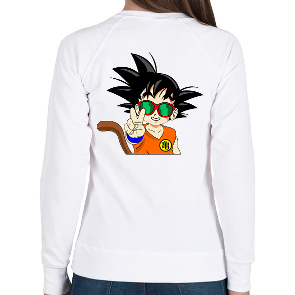 Goku szemüvegben -Női pulóver