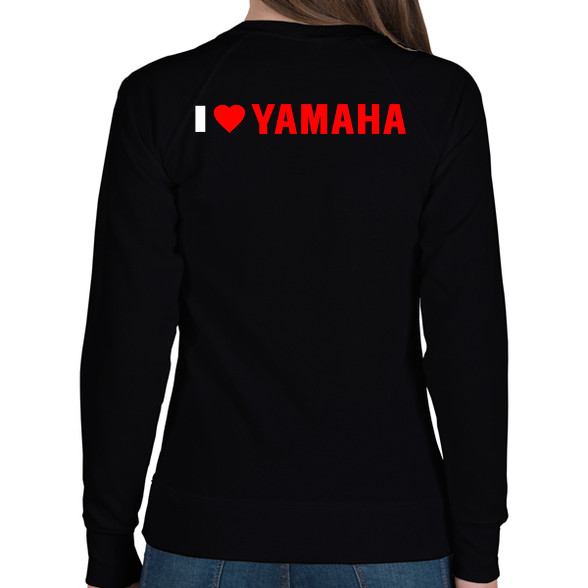 I love Yamaha-Női pulóver