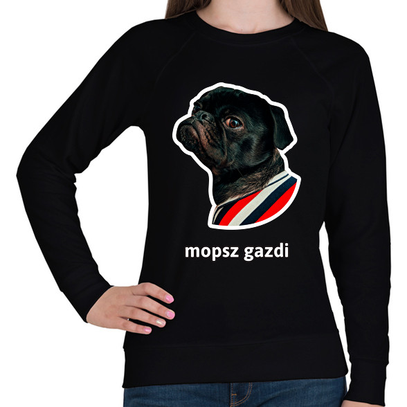 mopsz gazdi-Női pulóver