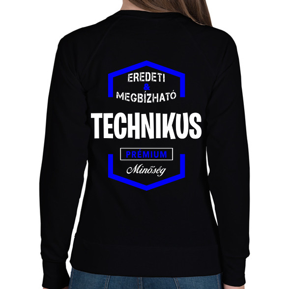 Technikus prémium minőség-Női pulóver