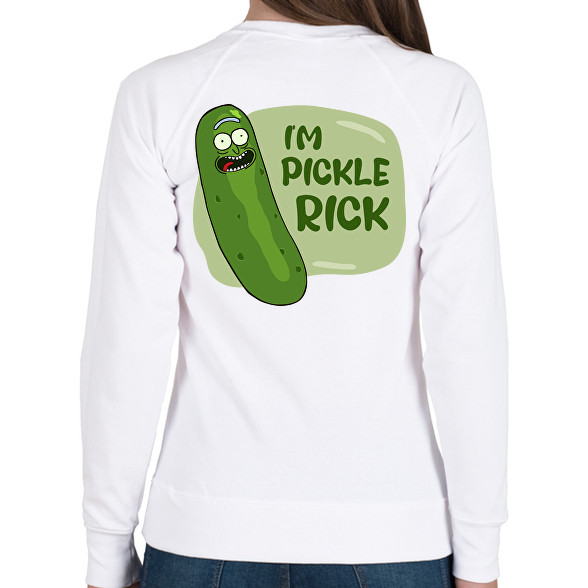 Pickle Rick-Női pulóver