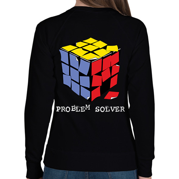 Rubik kocka egyszerűen-Női pulóver