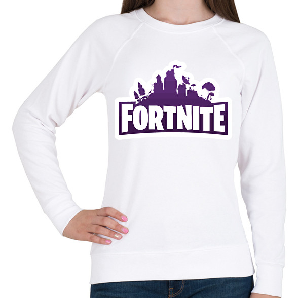 Fortnite-Női pulóver