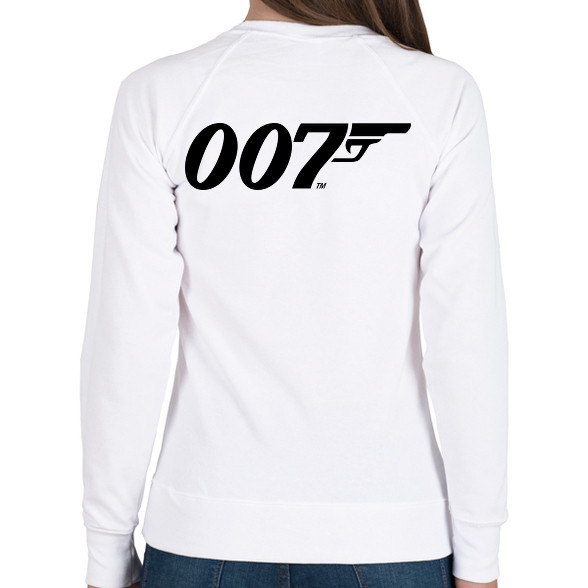 007 logo-Női pulóver