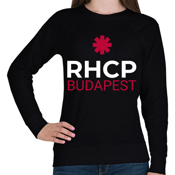 RHCP BUDAPEST 2-Női pulóver