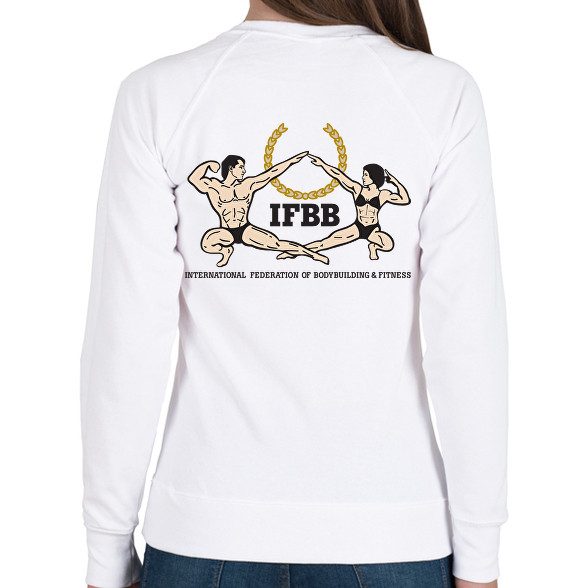 IFBB_logo-Női pulóver