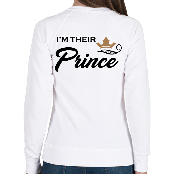 I'M THEIR PRINCE-Női pulóver