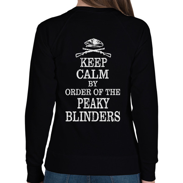 Keep calm and order-Női pulóver