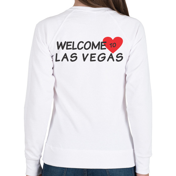 Welcome to Las Vegas-Női pulóver