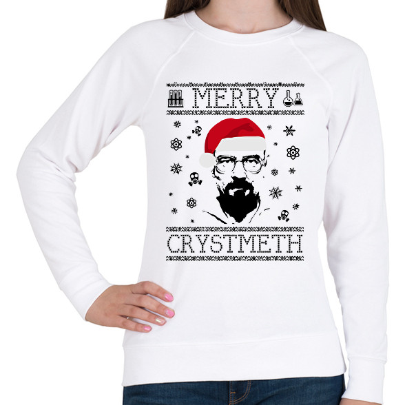 merry crystmeth-Női pulóver