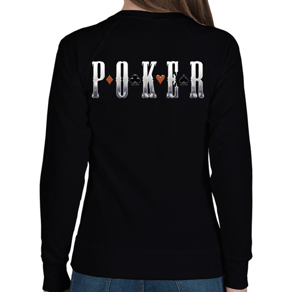 Poker-Női pulóver