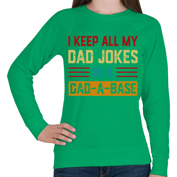 DAD-A-BASE-Női pulóver