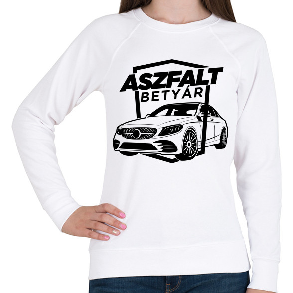 Aszfalt betyár - Mercedes-Női pulóver