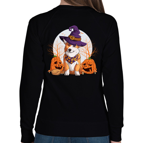 Corgi halloween-Női pulóver