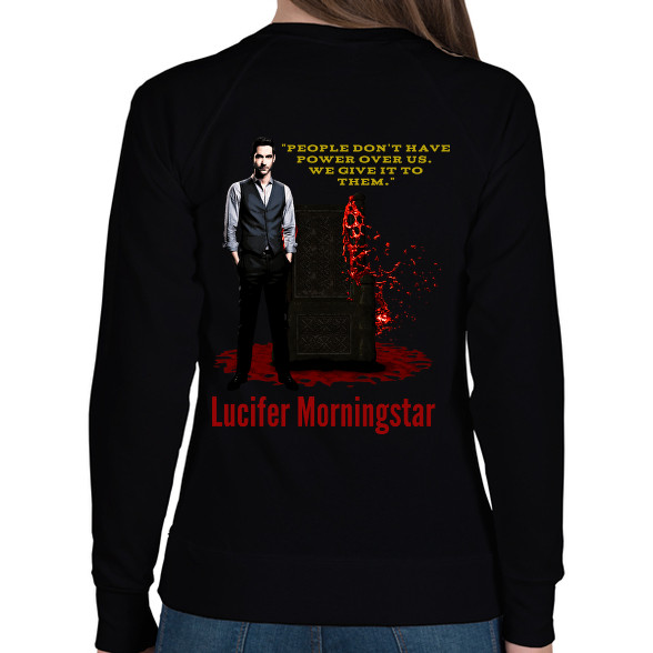 lucifer morningstar-quote1-Női pulóver